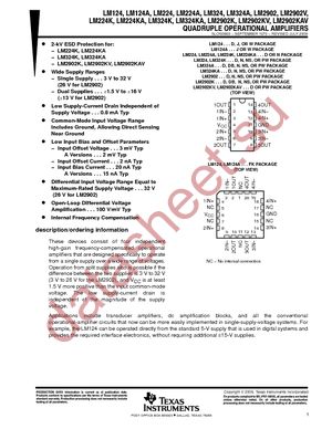 LM324KPWR datasheet  